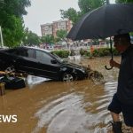 Storm Doksuri: Two dead as Beijing is battered by widespread flooding