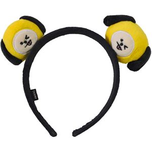 BT21 LINE FRIENDS 3D Plush Embroidered Womens Headband, CHIMMY, One Size