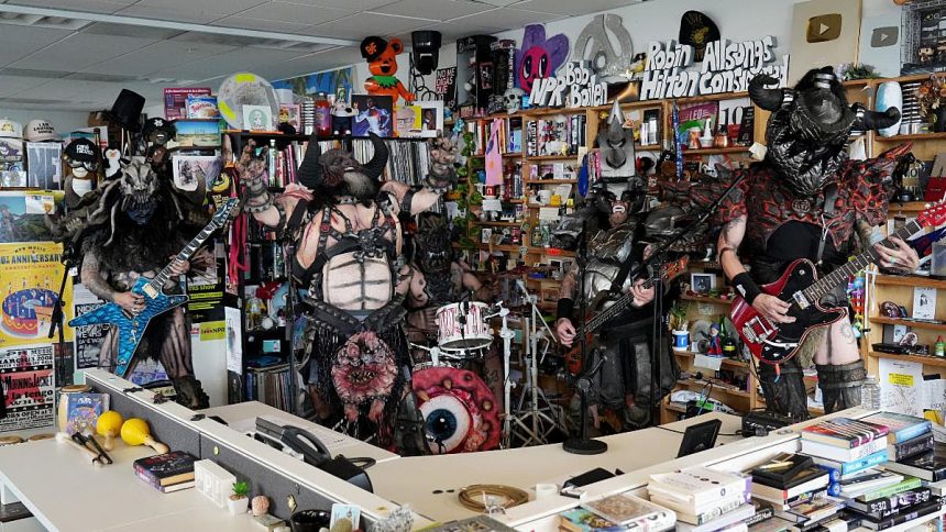 Watch GWAR’s NPR Tiny Desk Concert