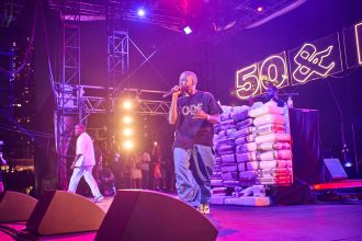 Clipse played their first NYC reunion show with Rick Ross at Pier 17 (pics, review)