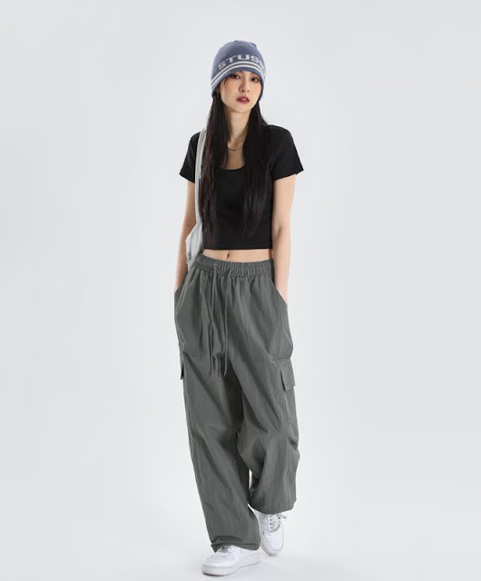 Korean Fashion – Cargo Pants Styles