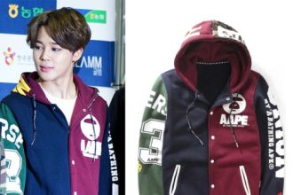 Jimin | 151009BAPE AAPE Hooded Jacket: 