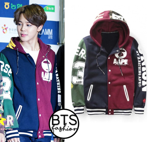 Jimin | 151009BAPE AAPE Hooded Jacket: 