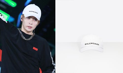 Jaehyun wearing a Balenciaga hat