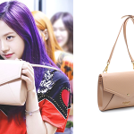 Jisoo wears the St. Scott London Love Letter Crossbody Bag