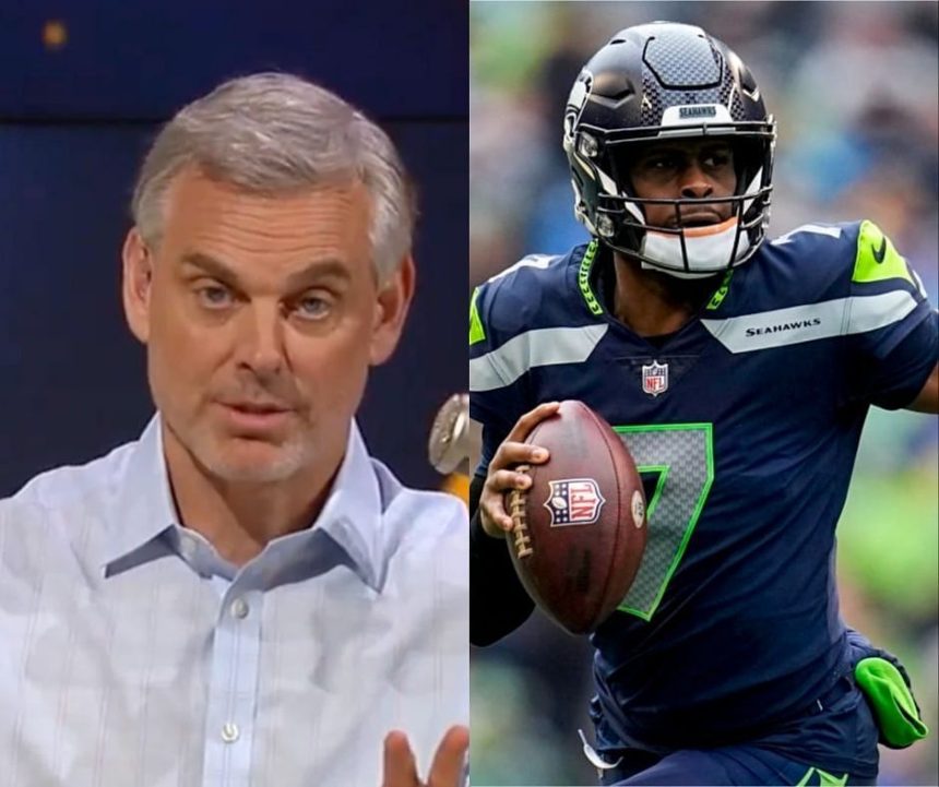 “How is this man still employed?”- Colin Cowherd gets clowned by fans for including Geno Smith’s Seahawks as part of AFC