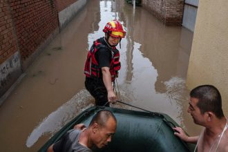 To Spare Beijing, China Diverts Floodwaters Toward Nearby Cities