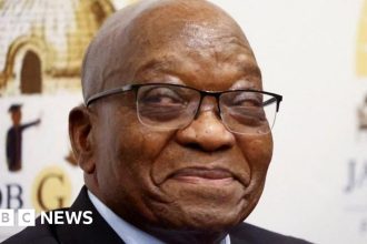 South Africa’s ex-President Jacob Zuma won’t return to prison due to overcrowding