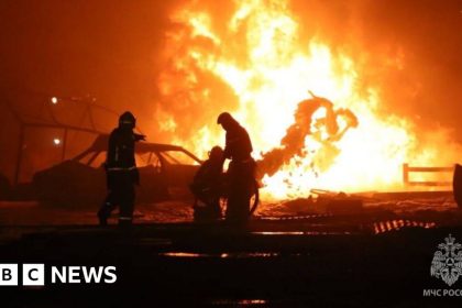 At least 27 die in inferno at petrol station in Dagestan southern Russia