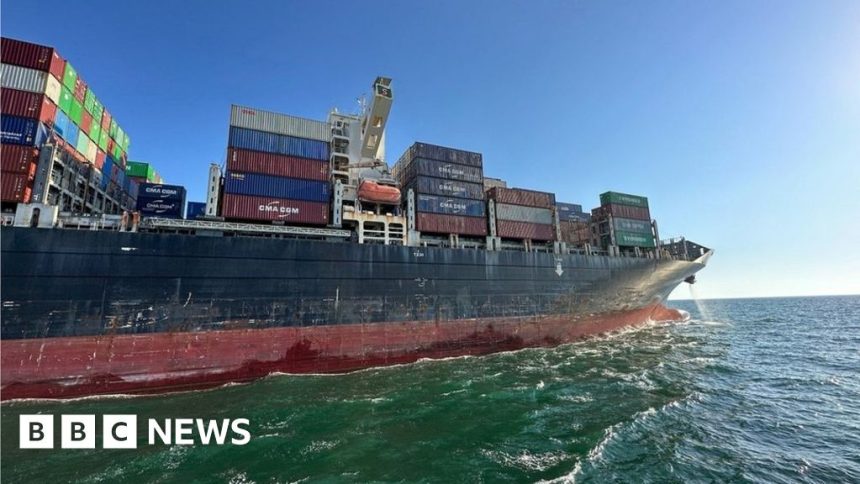 Container ship Joseph Schulte leaves Odesa amid Russia Black Sea attack fears