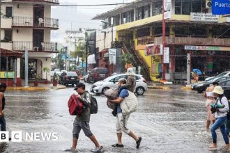 Hurricane Hilary sparks rare storm watch for California