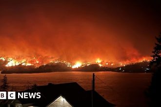 Canada wildfires: The past 2 days in 75 seconds