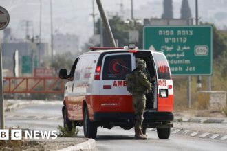 West Bank: Two Israelis killed in suspected Palestinian shooting near Huwara