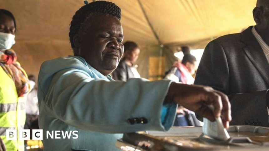 Zimbabwe election: Voters go to the polls with inflation on their minds