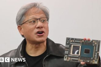 Artificial intelligence chip giant Nvidia sees sales more than double