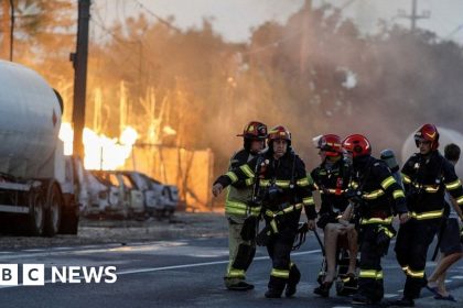 Huge blasts at Romania fuel station kill one and injure dozens