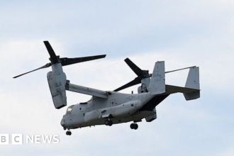 Three US marines killed in Australia helicopter crash