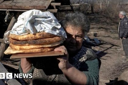 Nagorno-Karabakh: 'People are fainting queuing up for bread'