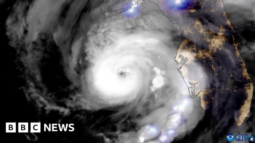 Hurricane Idalia: Incredible footage shows destructive storm from space