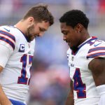 Josh Allen clears air on rumors of rift with Stefon Diggs