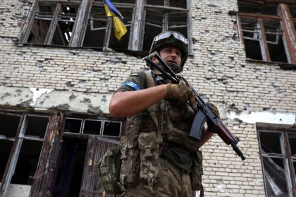 Ukraine Recaptures a Small Village as Russian Forces Retreat