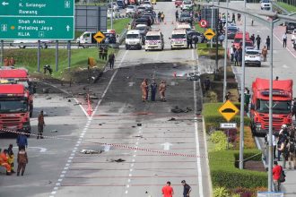 Private Jet Crashes Into Malaysia Highway, Killing 10