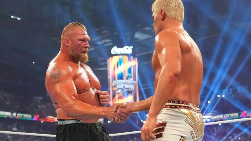 Brock Lesnar endorsing Cody Rhodes could hint at something bigger, according to former WWE writer