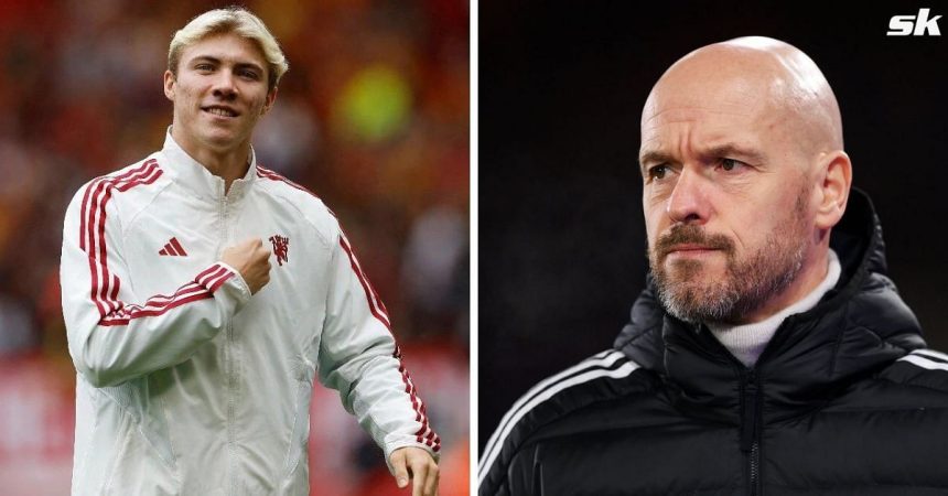 Manchester United boss Erik ten Hag provides update on Rasmus Hojlund’s availability ahead of Nottingham Forest fixture