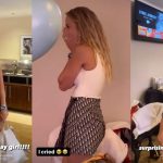 “I cried” – Brittany Mahomes gets emotional as Kayla Nicole and girls crew throw surprise birthday party