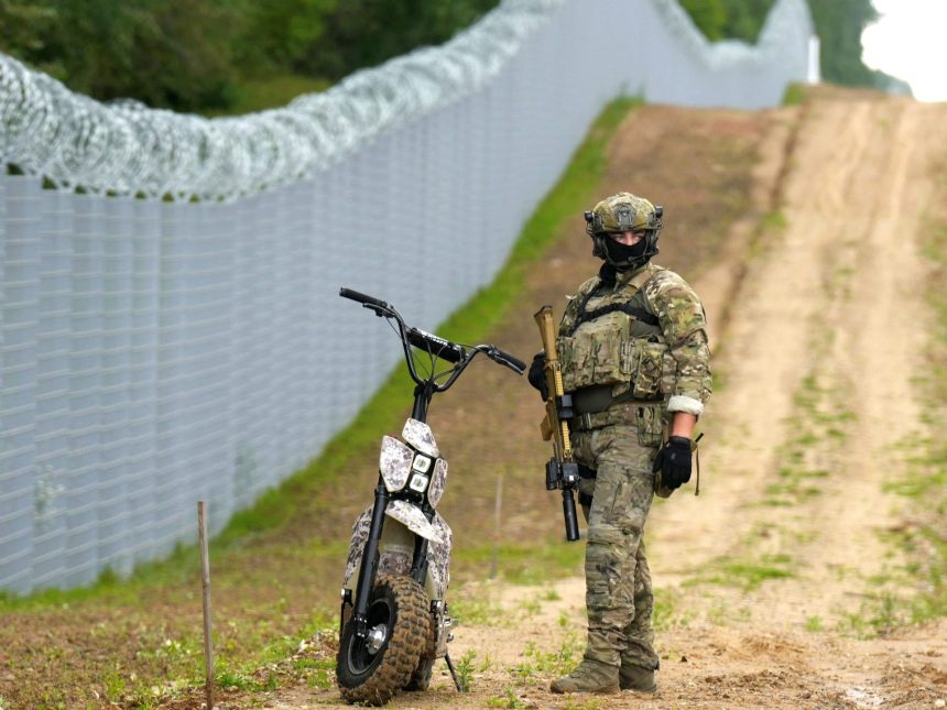 Latvia sends soldiers to boost security on border with Belarus | Conflict News