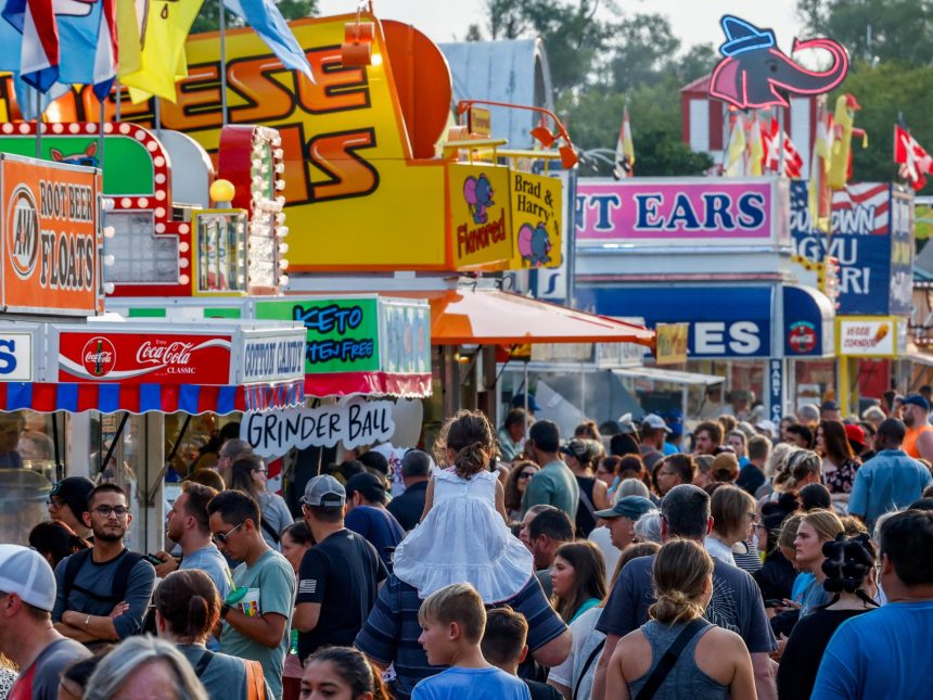 At Iowa’s state fair, presidential hopefuls make a bid for the US heartland | Elections