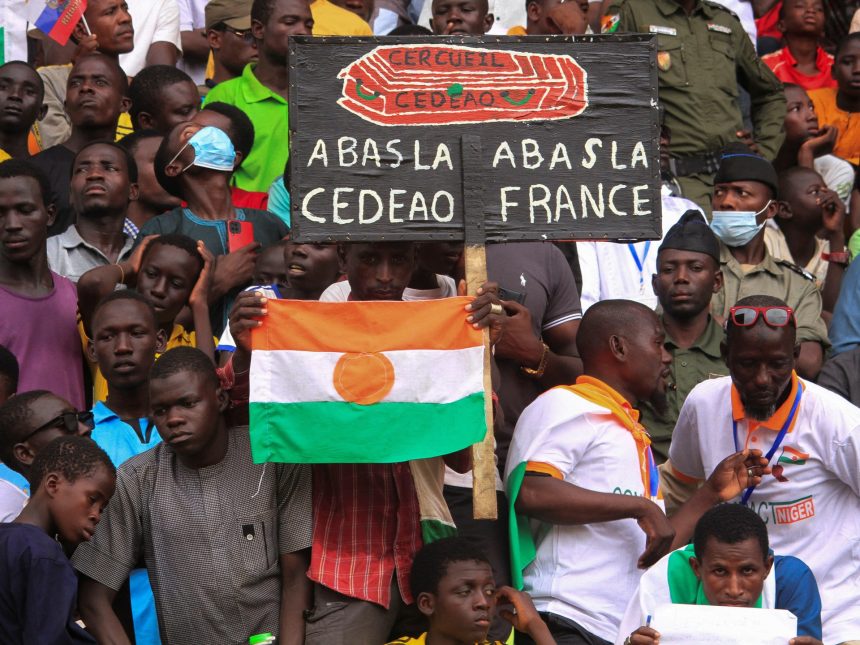 Niger coup supporters call for France ambassador, troops to leave country | Protests News