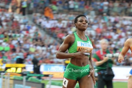 Tobi Amusan qualifies for 100 meters World Championship hurdle final