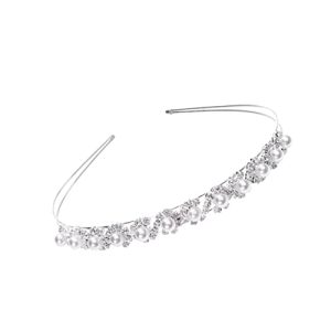 FRCOLOR Pearl Tiara Head Jewelry for Women Pearl Headbands Women Hair Band Rhinestone Headpiece Headgear Korean Fashion Miss Hair Bands for Women’s Hair Pearl Headband Bridal Headpiece