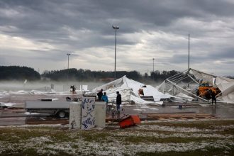 Hailstorm in Germany Rips Through a Town, Damaging Buildings and Cars