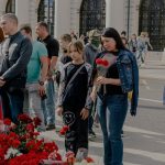 After Prigozhin’s Death, Mourners Gather at Wagner Memorial in Moscow