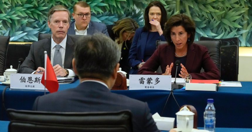 U.S. and China Agree to Broaden Talks in Bid to Ease Tensions