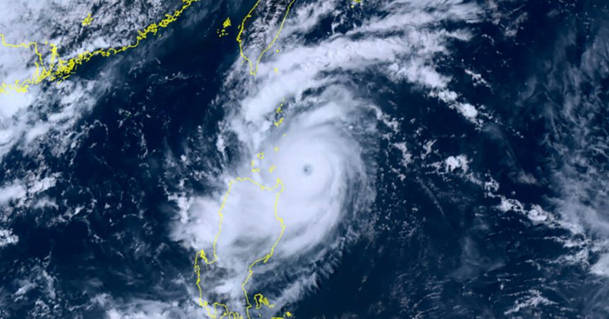 Typhoon Saola Nears Taiwan, China and Hong Kong