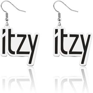 MYOSPARK K-pop Girl Group Gifts I-ZY Earrings MIDZY Fans Gift K-pop Earrings Jewelry K-pop Music Band Merch K-pop Lover Gift