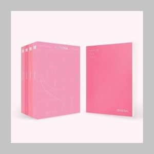 BTS Map Of The Soul : Persona Album Version.04 CD+76p PhotoBook+20p In The Mood For Love Mini Note+1p PhotoCard+1p PostCard+1p Photo Film+1p Pre-Order(Clear Photo Picket)+Tracking Sealed