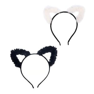 Didiseaon 4pcs Headband Costumes Ladies Headbands Makeup Hair Band Devil Horn Headwear Korean Decor Cat Hairband Decorative Hairband Funny Hair Hoops Women Hairband Miss Fox Alloy Photo