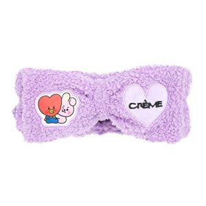 The Crème Shop BT21 BABY Plush Spa Teddy Headyband™ – Starstruck Purple