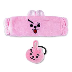 G-Ahora Bangtan Boys Hair Band Army Bangtan Boys Group Hairpin Cartoon Headband for Women Girls(HA-COOKY 2110)