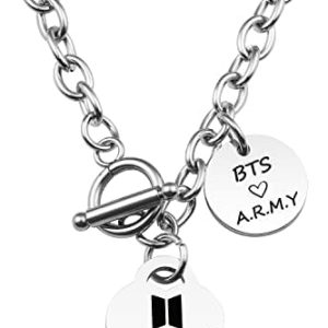 ARETIS Kpop Bangtan Boys Necklace Be the best J-HOPE JIMIN JIN JK RM SUGA V Necklace Bangtan Boys Lover Jewelry Gift for Bangtan Boys Fans