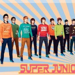 Super Junior rising sun lineup POSTER 34 x 23.5 Korean boy band Superjunior Suju Siwon Kyuhyun (poster sent from USA in PVC pipe)