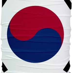 South Korea Flag Multifunctional UV Protection Headband Face Dust Mask Bandana Multicolored