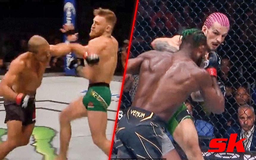 Sean O’Malley’s KO of Aljamain Sterling a near-perfect mirror image of Conor McGregor’s historic 13-second finish of Jose Aldo