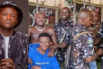 “God sent omo” – Portable Declares Love for Nigerian Police Months after Arrest (Video)