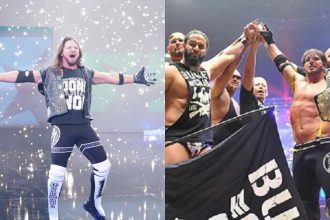 AJ Styles reacts to a Bullet Club inspired logo on Twitter