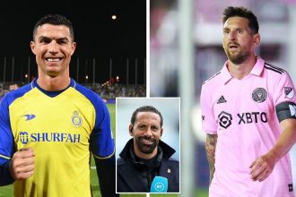 Rio Ferdinand calls out media’s hypocrisy for slamming Cristiano Ronaldo’s Al-Nassr move while praising Lionel Messi’s Inter Miami switch